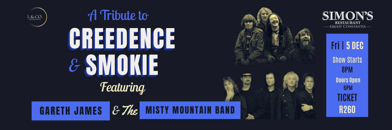 A Tribute to Smokie & Creedence Clearwater Revival @ Simons
