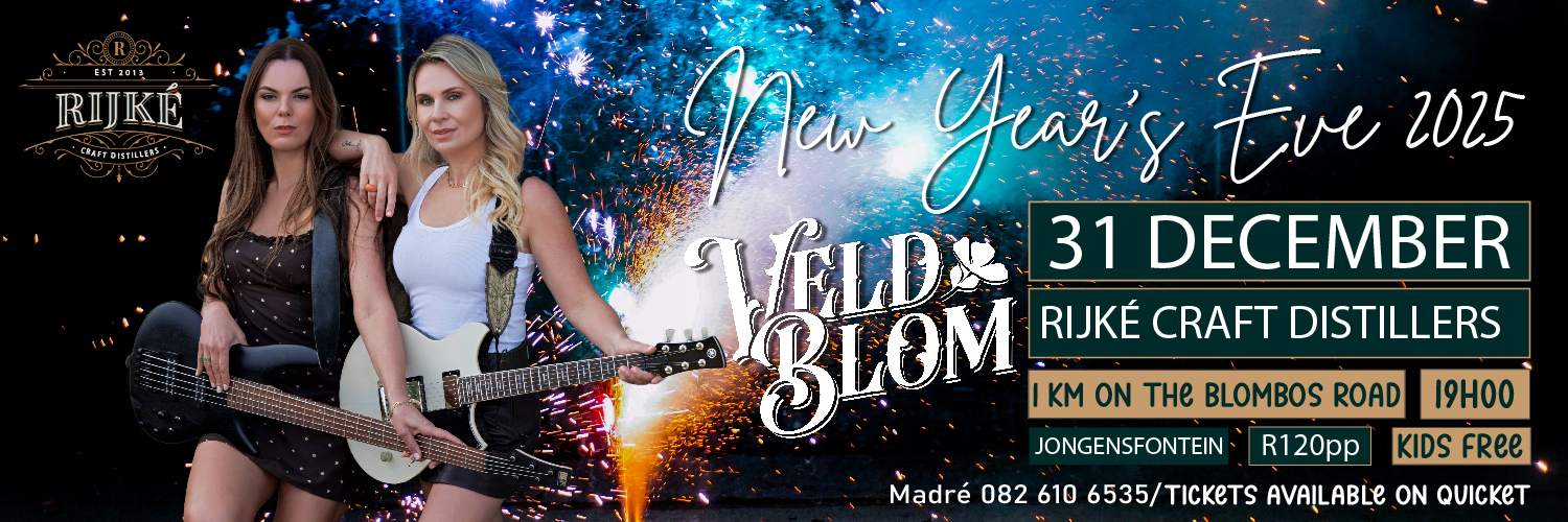 NEW YEARS EVE WITH VELDBLOM @ RIJKE