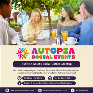 Autistic Adults Social Coffee Meetup - Helderberg