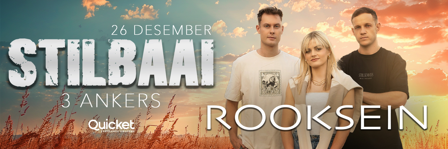 Rooksein LIVE in Stilbaai