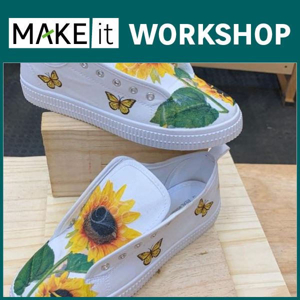 How to Decoupage a Sneaker with a Serviette