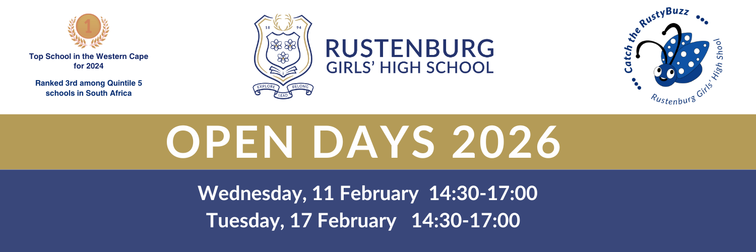 Rustenburg Girls' High School 2026 Open Days