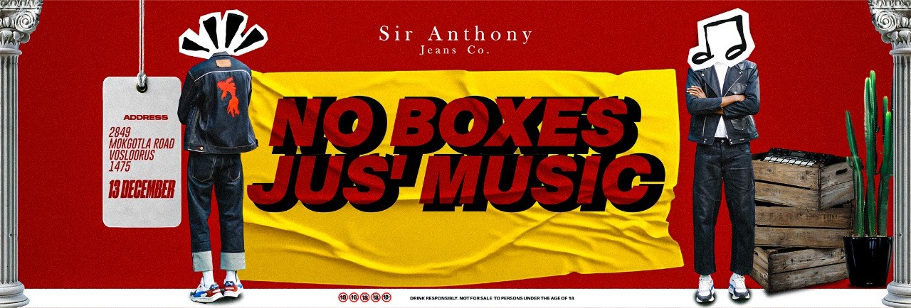 Book tickets for No Boxes Jus' Music