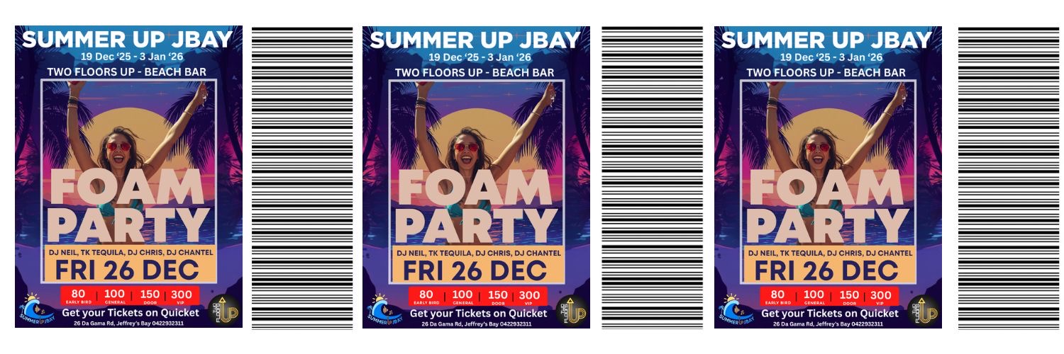 FOAM PARTY - BIKINI & BOARDSHORTS