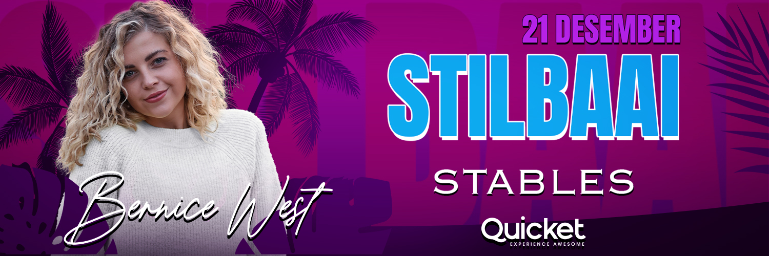 Bernice West LIVE in Stilbaai