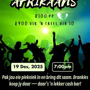 Kom Sokkie Saam In Afrikaans