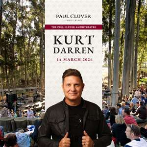 Kurt Darren Live at Paul Clüver Amphitheatre!