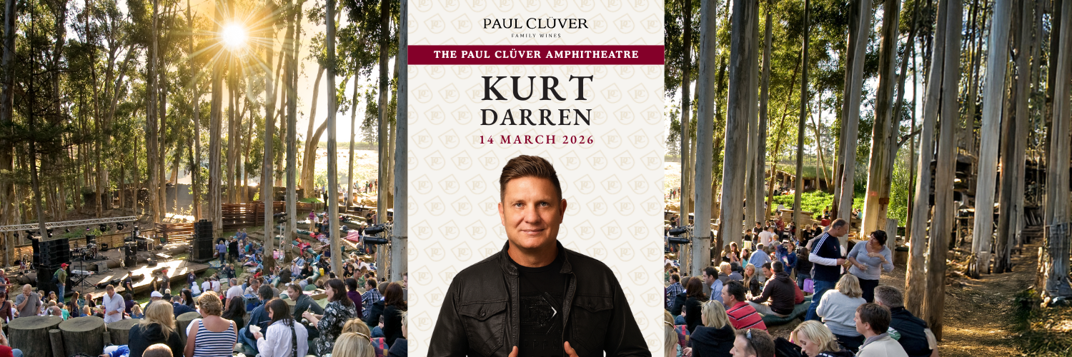 Kurt Darren Live at Paul Clüver Amphitheatre!