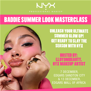 NYX x EDGARS BEAUTY MASTERCLASS (MOA)