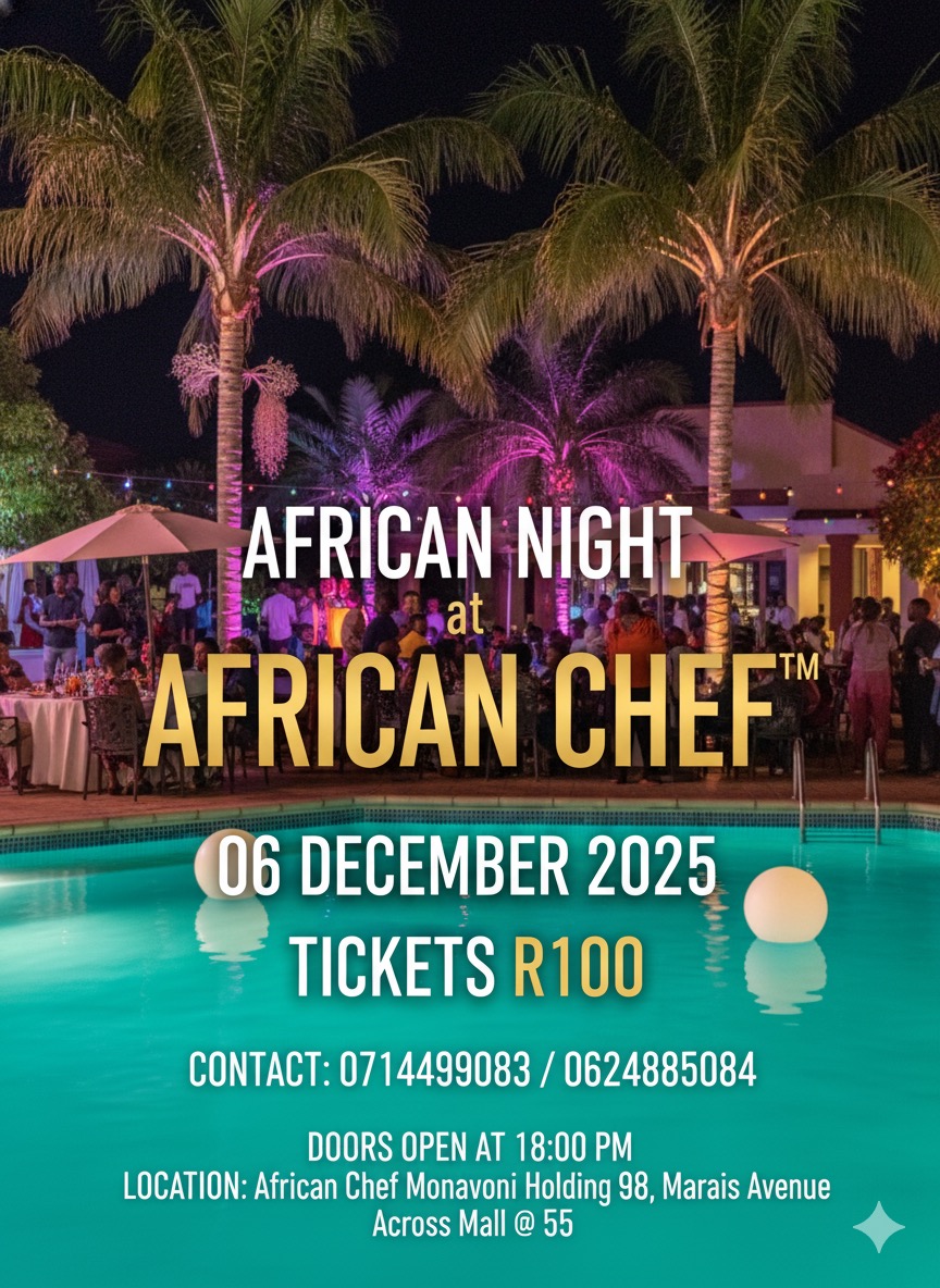 African night at African chef