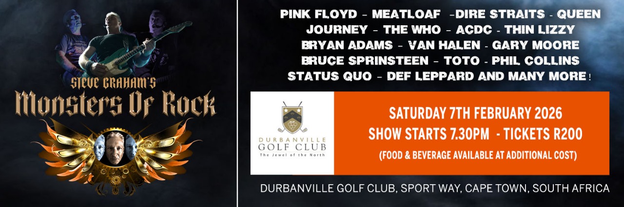 Steve Graham's Monsters of Rock show -  Durbanville Golf Club