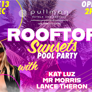 Rooftop Sunsets Pool Party