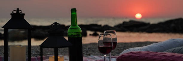 Valentines Day Beach Picnic