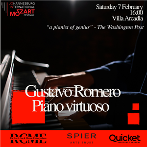 Gustavo Romero: Piano Virtuoso