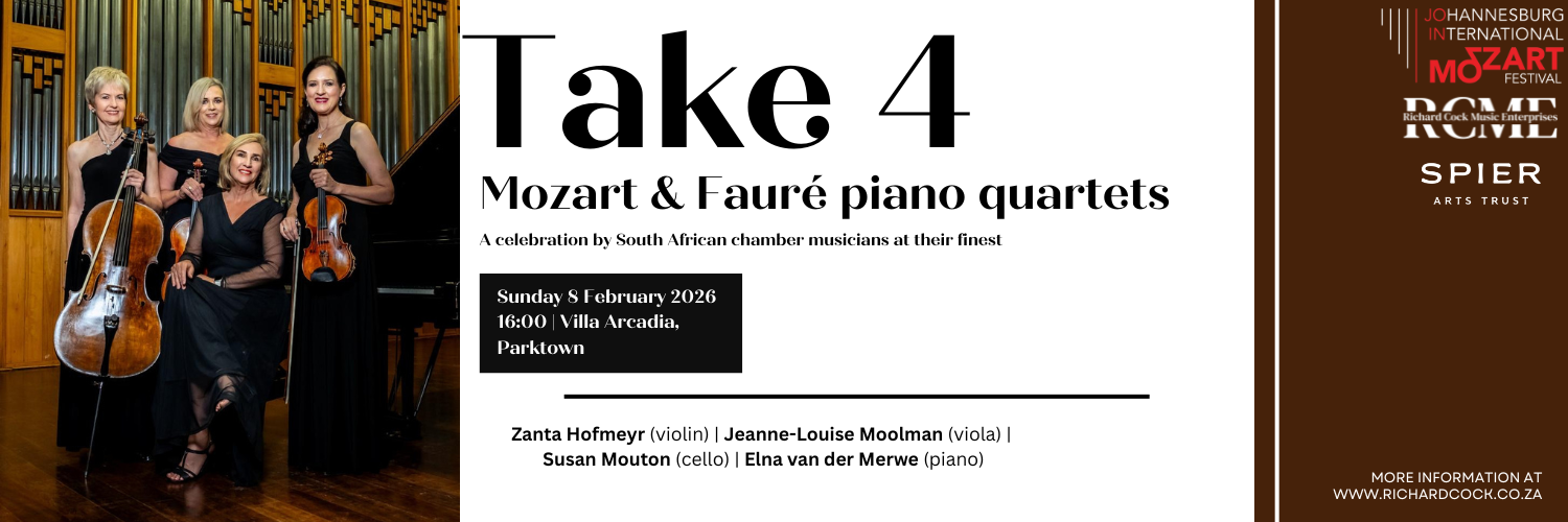 Take 4: Mozart and Fauré Piano Quartets