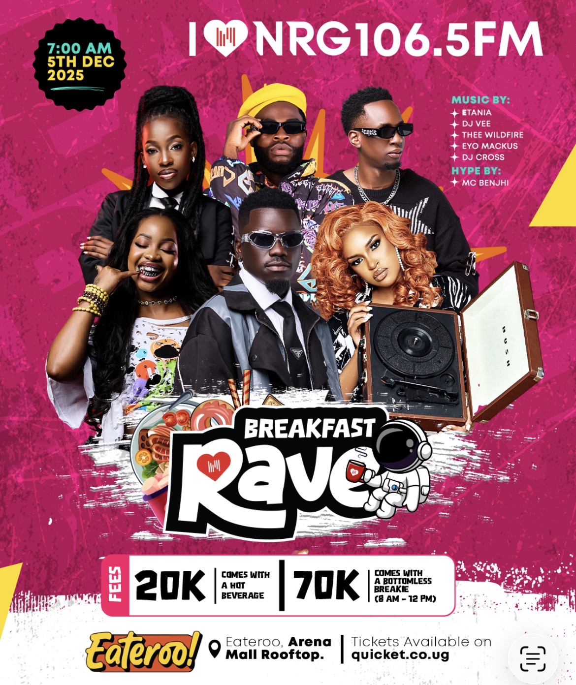 Breakfast Rave Book tickets for BREAKFAST RAVE DECEMBER