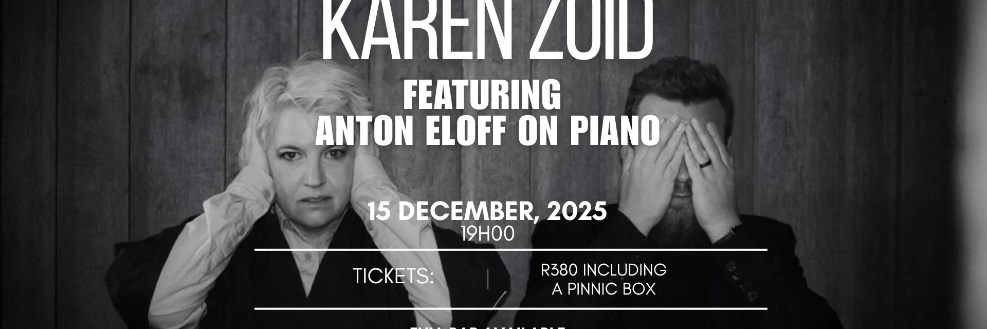Karen Zoid and Anton Eloff on piano