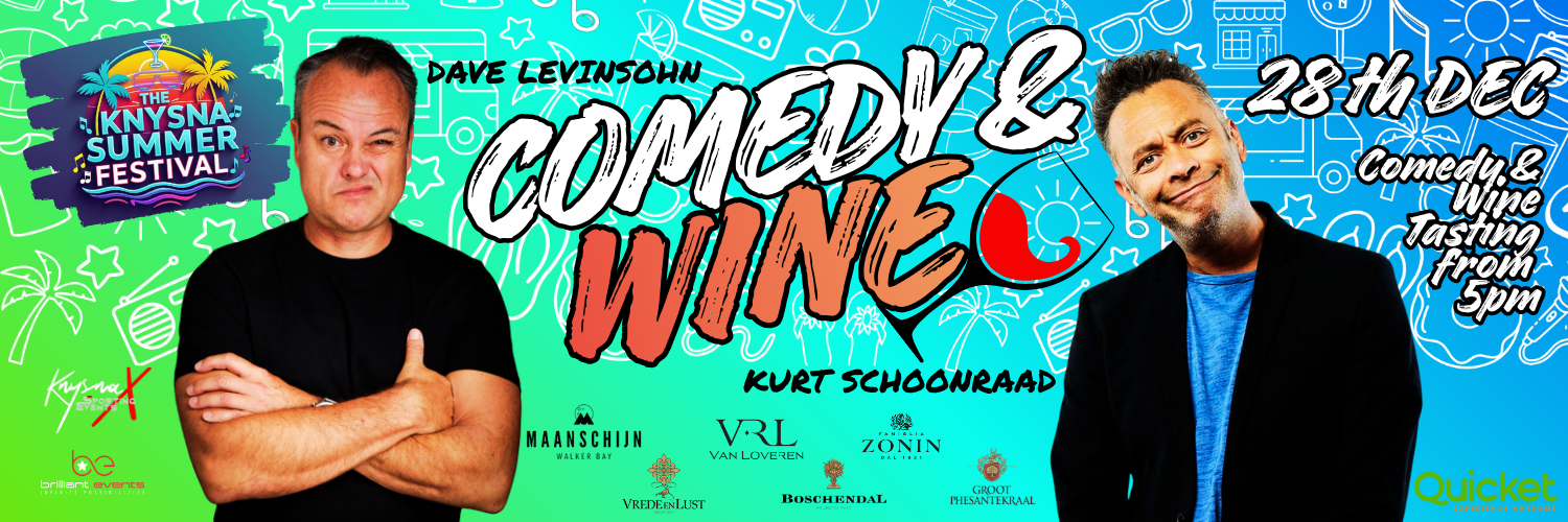 Comedy & Wine at The Knysna Summer Festival