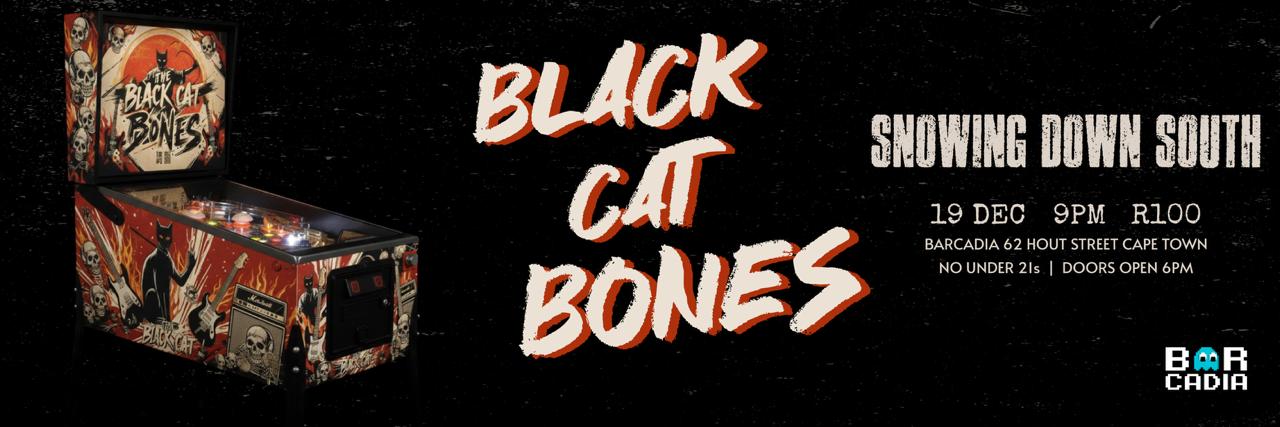 Late Night Barcade - The Black Cat Bones & Snowing Down South