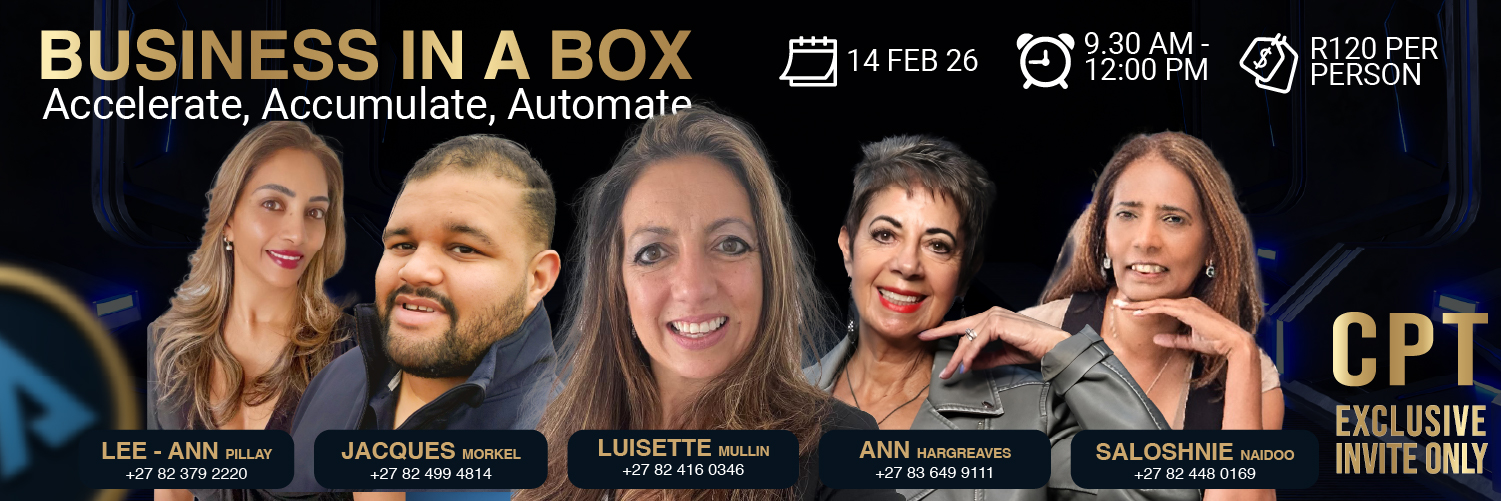 Business in a Box - Power of Blockchain - Cape Town