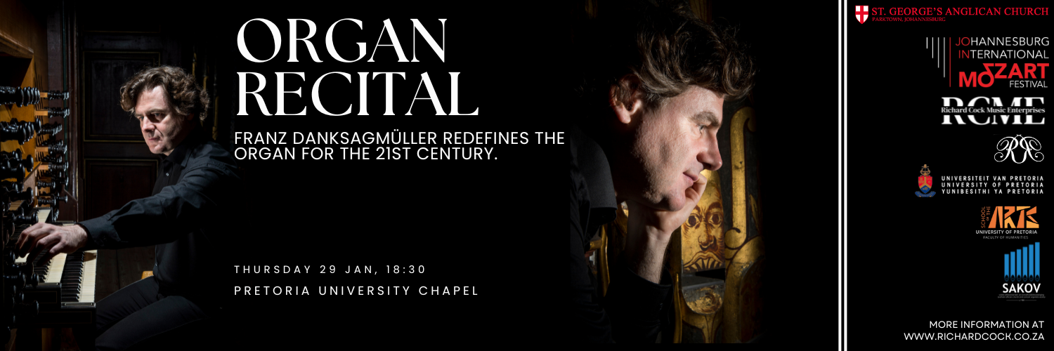 Organ Recital: Bridging Centuries of Sound, Franz Danksagmüller