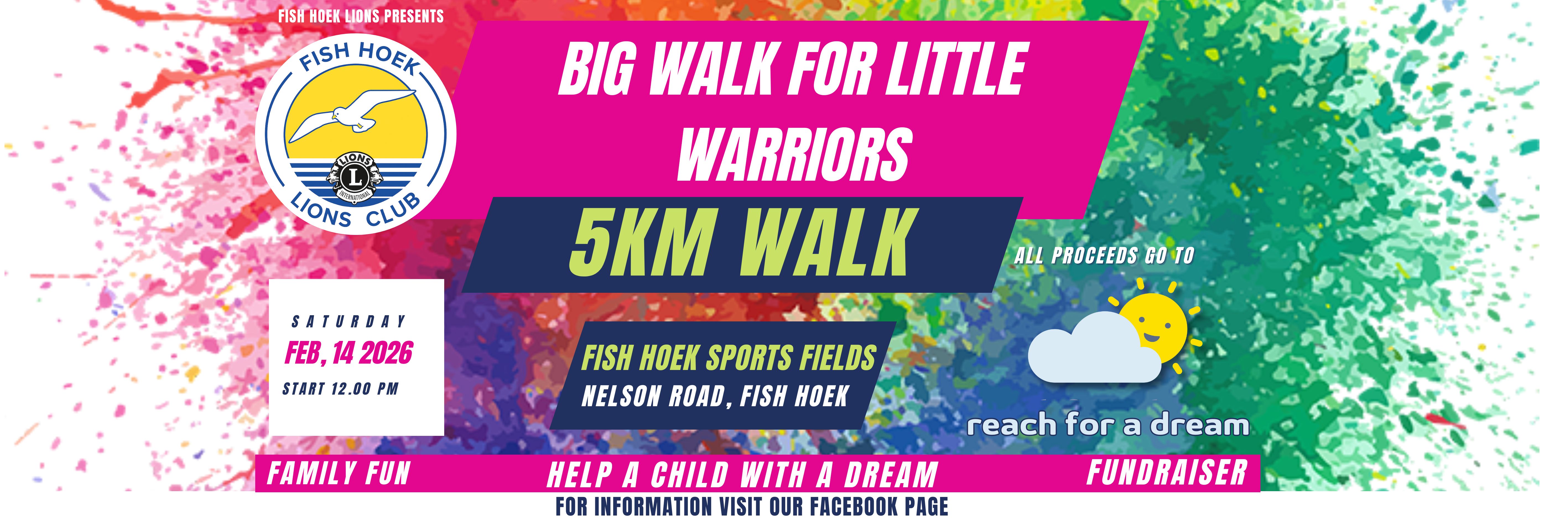 Big Walk for Little Warriors - Colour Run