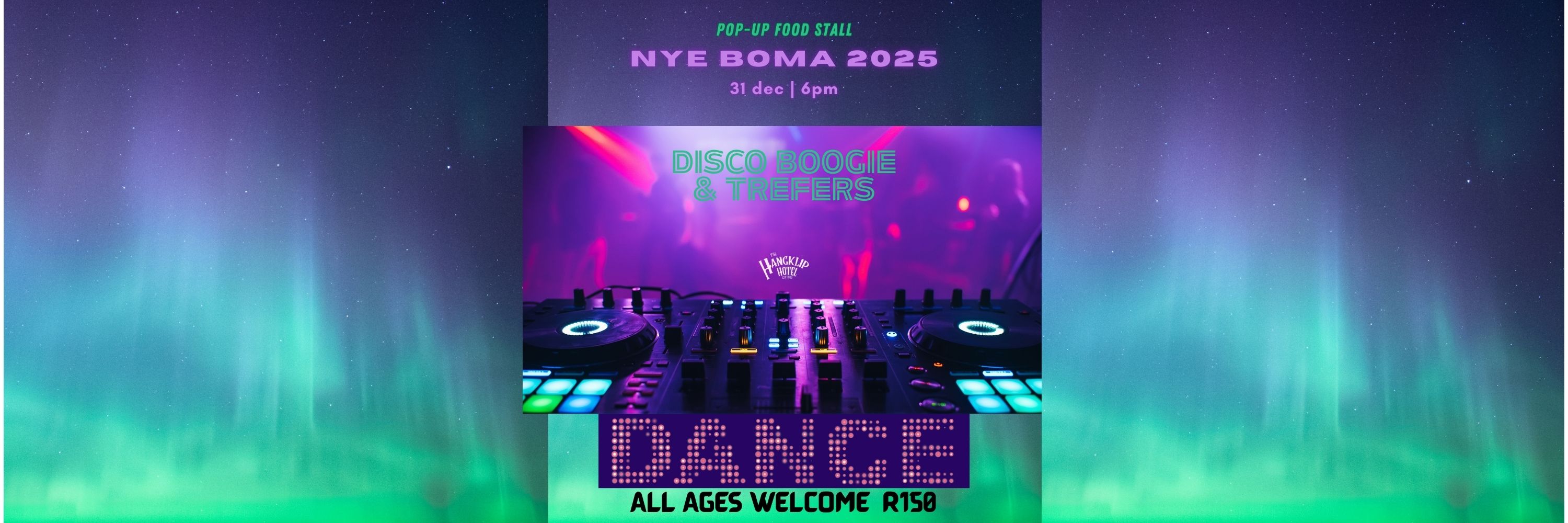 NYE - New Years Eve DISCO BOOGIE & TREFFERS