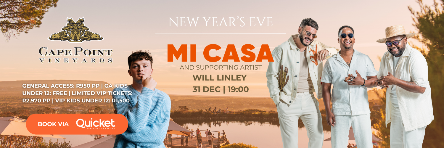 Cape Point Vineyards NYE ft Mi Casa