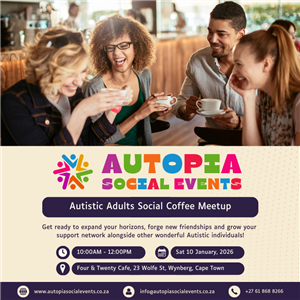 Autistic Adults Social Coffee Meetup - Southern Suburbs