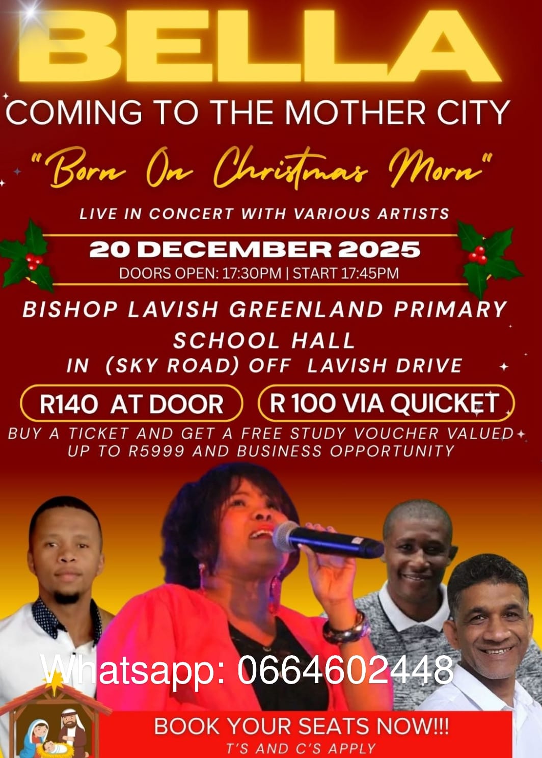 BELLA COMING TO THE MOTHER CITY