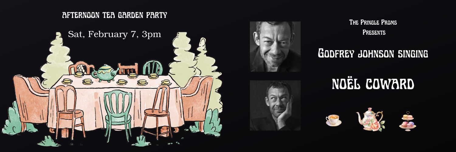 Godfrey Johnson Channels The Master at Afternoon Tea