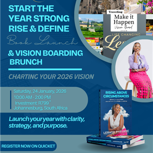 Start the year strong Rise & Define Book Launch and Vision Boarding Brunch