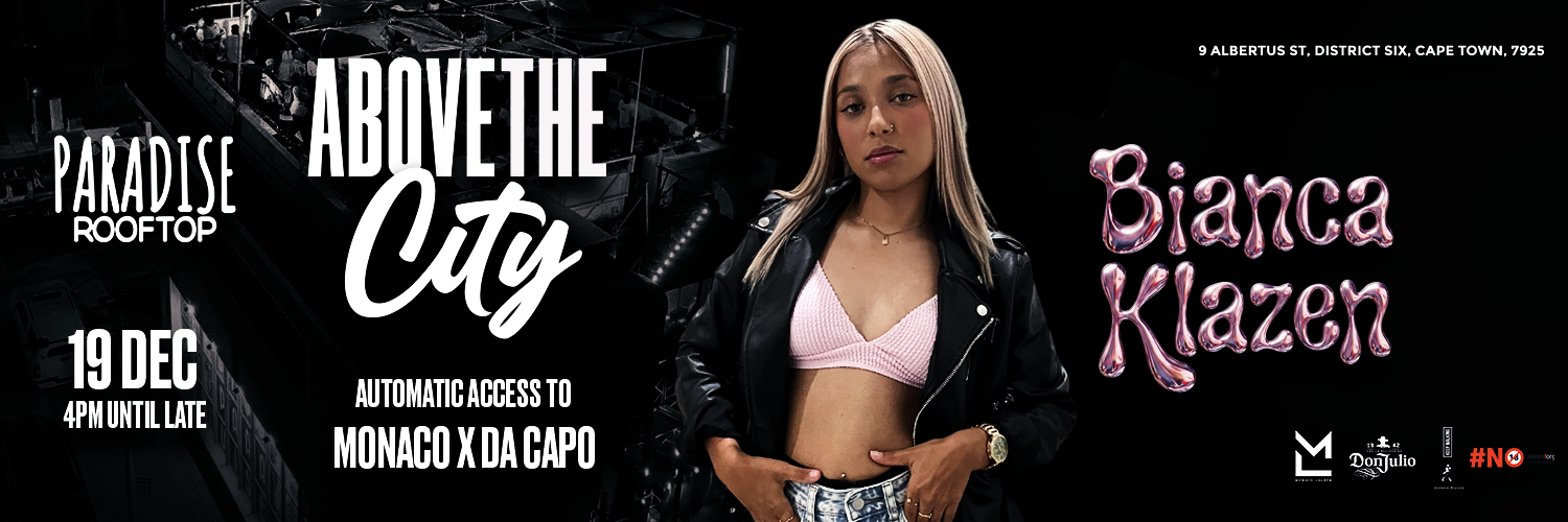 Above The City (Rooftop  + All access pass to Da Capo and Monaco Lauren)