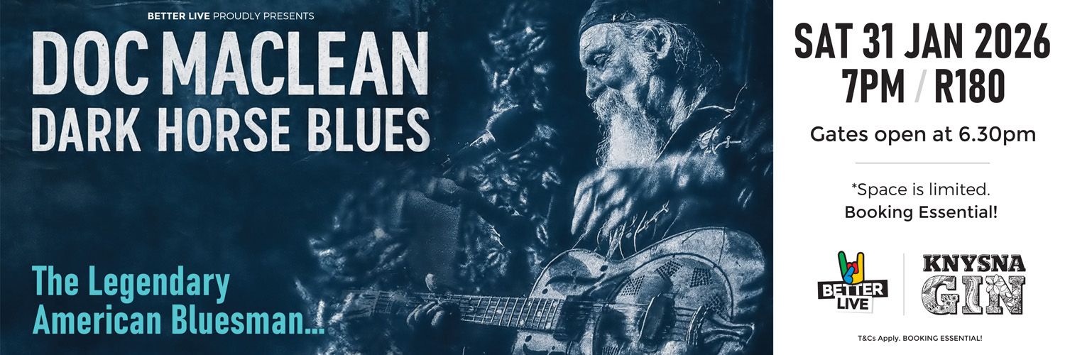 Doc MacLean live at Knysna Gin