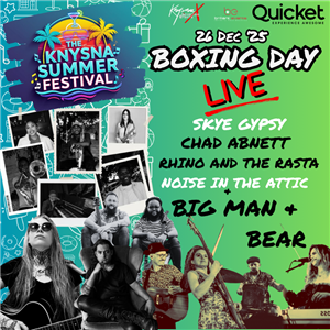 Boxing Day Live at The Knysna Summer Festival