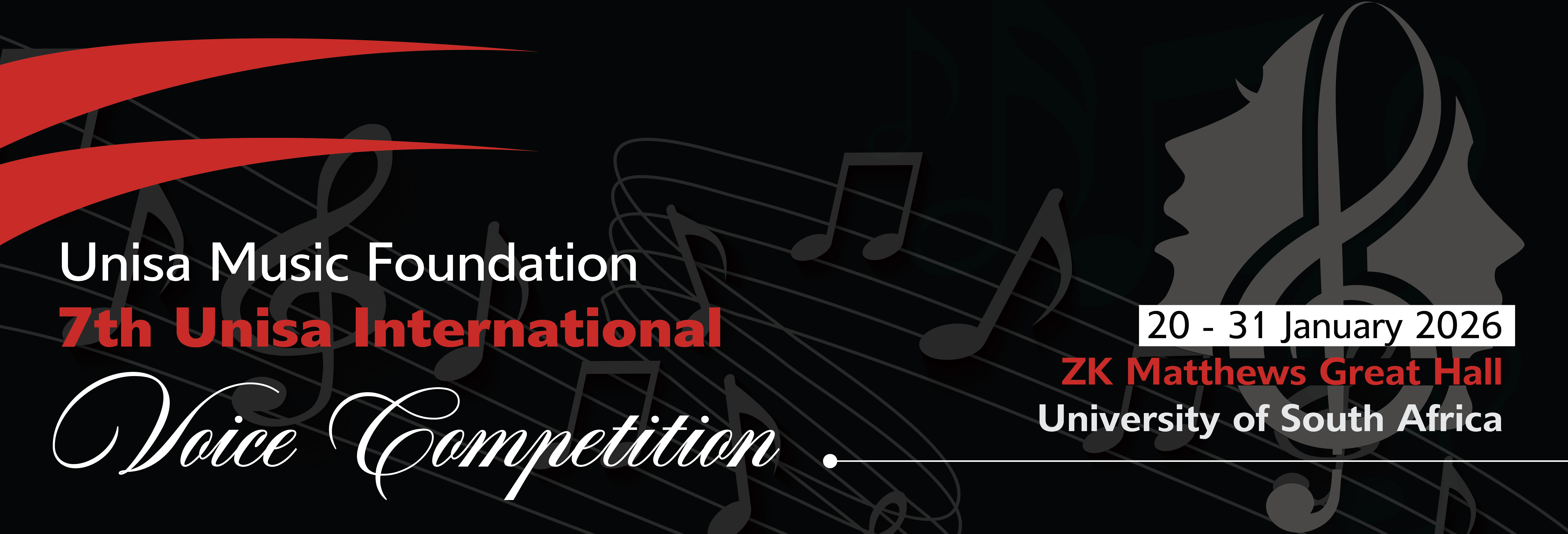 7th Unisa International Voice Competition Jazz Final Night 2026