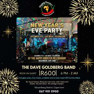 Happy Rooster New Year's Eve Party