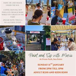 Paint and Sip at Prom Park