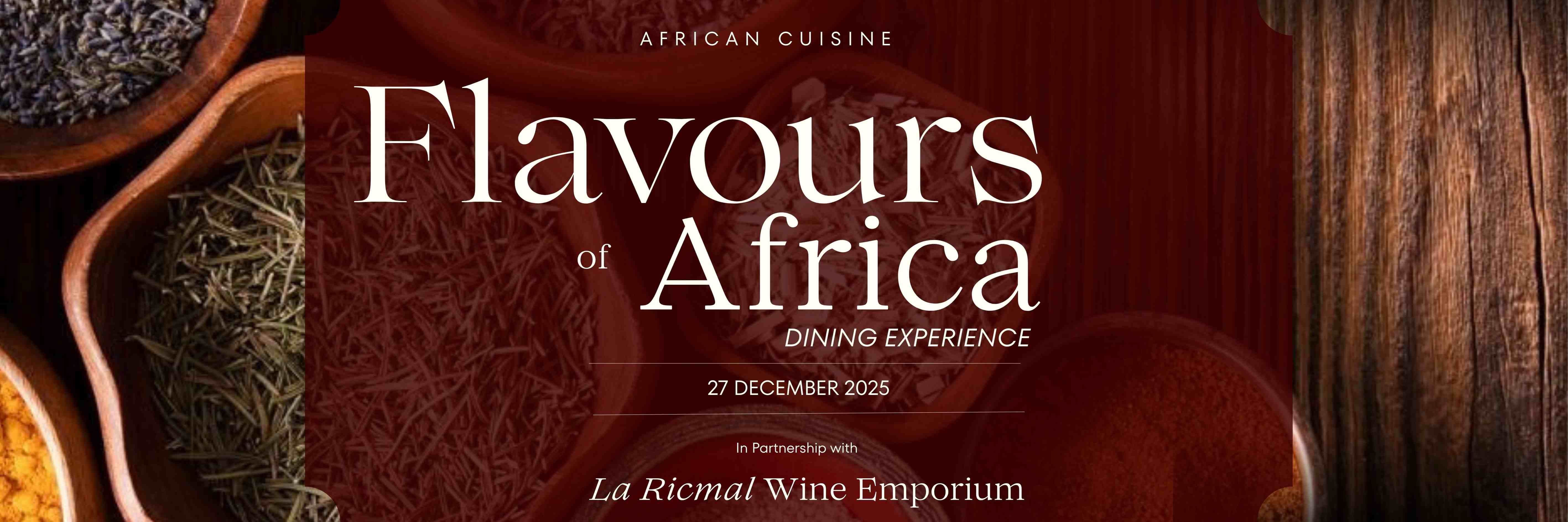 Flavours of Africa: A Sensory Journey Through Story & Taste