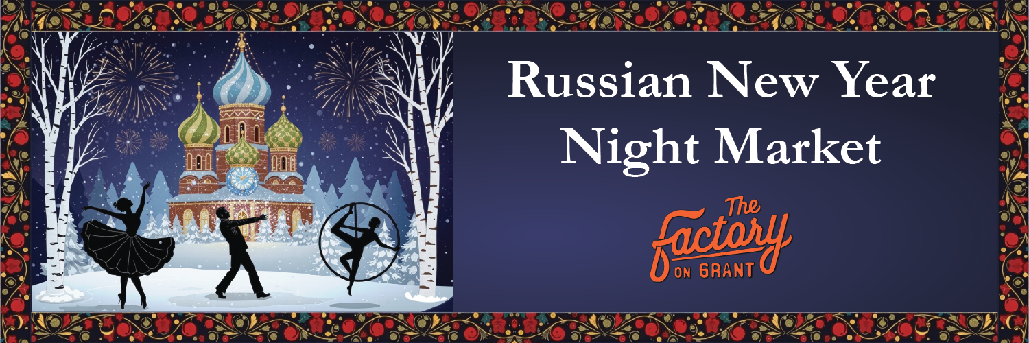 Russian New Year Night Market