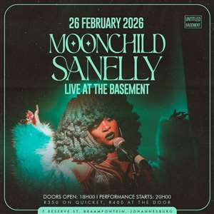 Moonchild Sanelly Live at the Basement