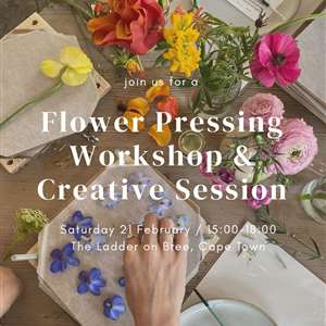 Flower Pressing Workshop & Creative Session