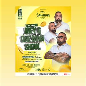 3rd Annual One Man Show