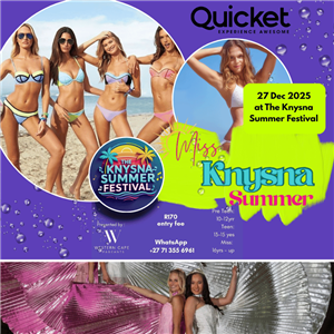 Miss Knysna Summer Pageant presented by Western Cape Pageants at The Knysna Summer Festival