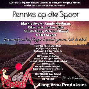 Pennies op die Spoor in Wellington!