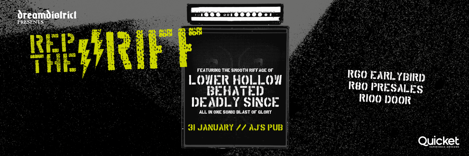 REP THE RIFF with Lower Hollow / Behated / Deadly Since LIVE at AJ's Pub