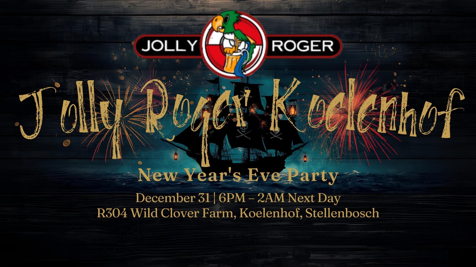 Jolly Roger New Year's Party