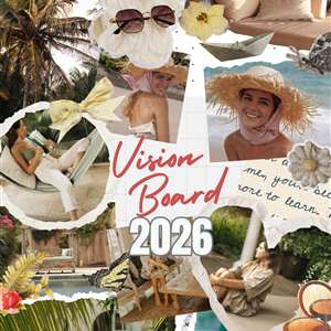 Vision Board & Bubbles