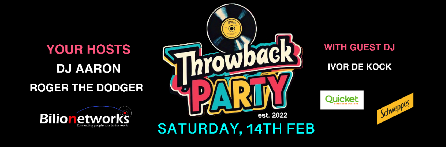 Throwback Party - VINYL Edition