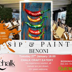 Sip & Paint - Benoni -